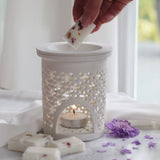 Ceramic Wax Melt Burner - Aggie & I Soy Candles