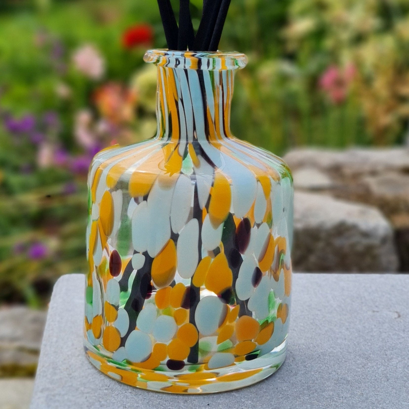 Citrus Coloured Reed Diffuser Bottle - Aggie & I Soy Candles