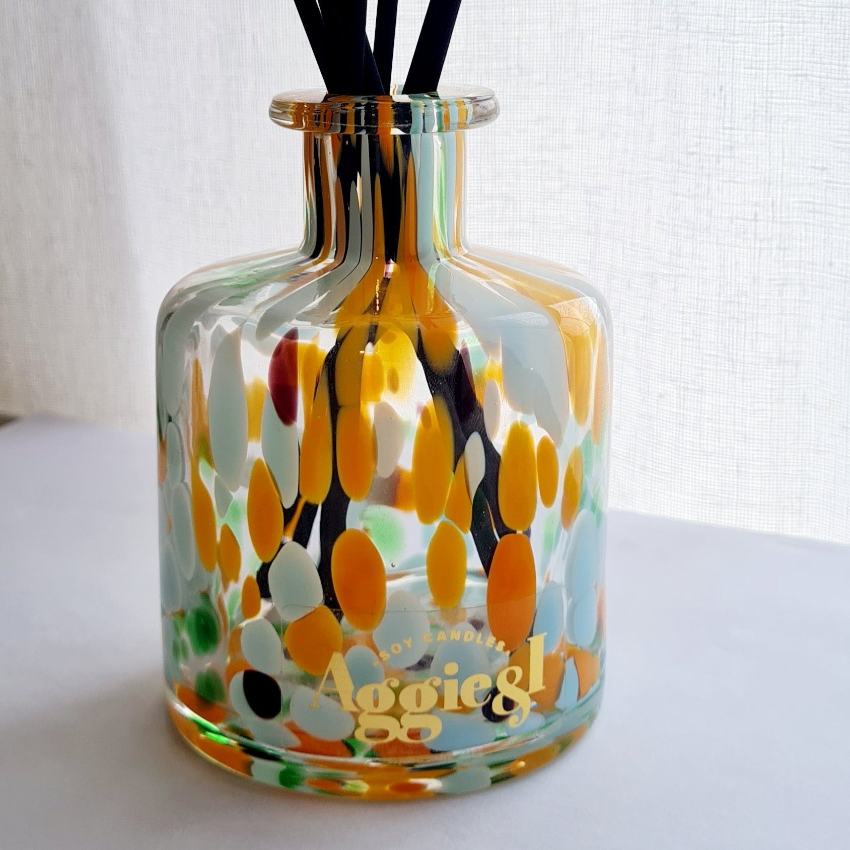 Citrus Reed Diffuser Jar - Aggie & I Soy Candles