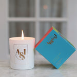 Coconut and Lime Soy Candle - Refillable Candle - Aggie & I Soy Candles